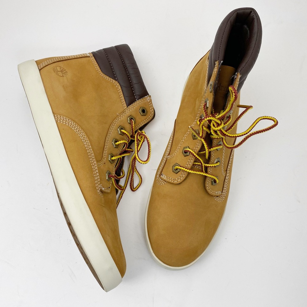 Timberland Dausette Nubuck Leather Chukka‎ Sneaker Boot Womens 8 Wheat